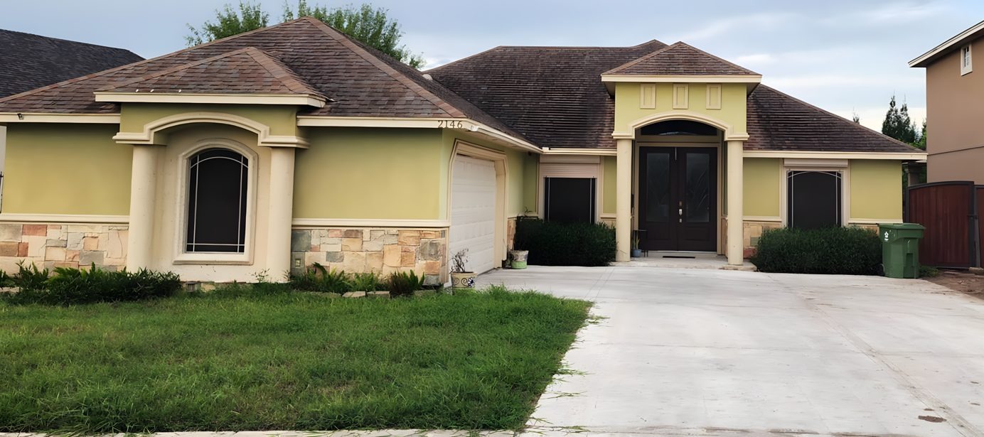House exterior before remodel